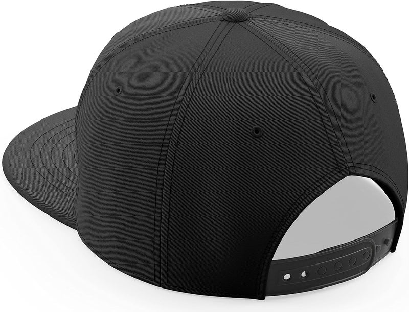 Daxton Store Classic Blank Snapback Flat Bill Visor Hat Cap One Size Adjustable Back - Image 3